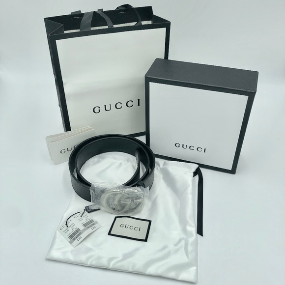 Gucci Accessories - Gucci Leather Belt Double G